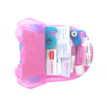 תיק עזרה ראשונה לתליה | ערכת עזרה ראשונה עשוי פלסטיק קשיח